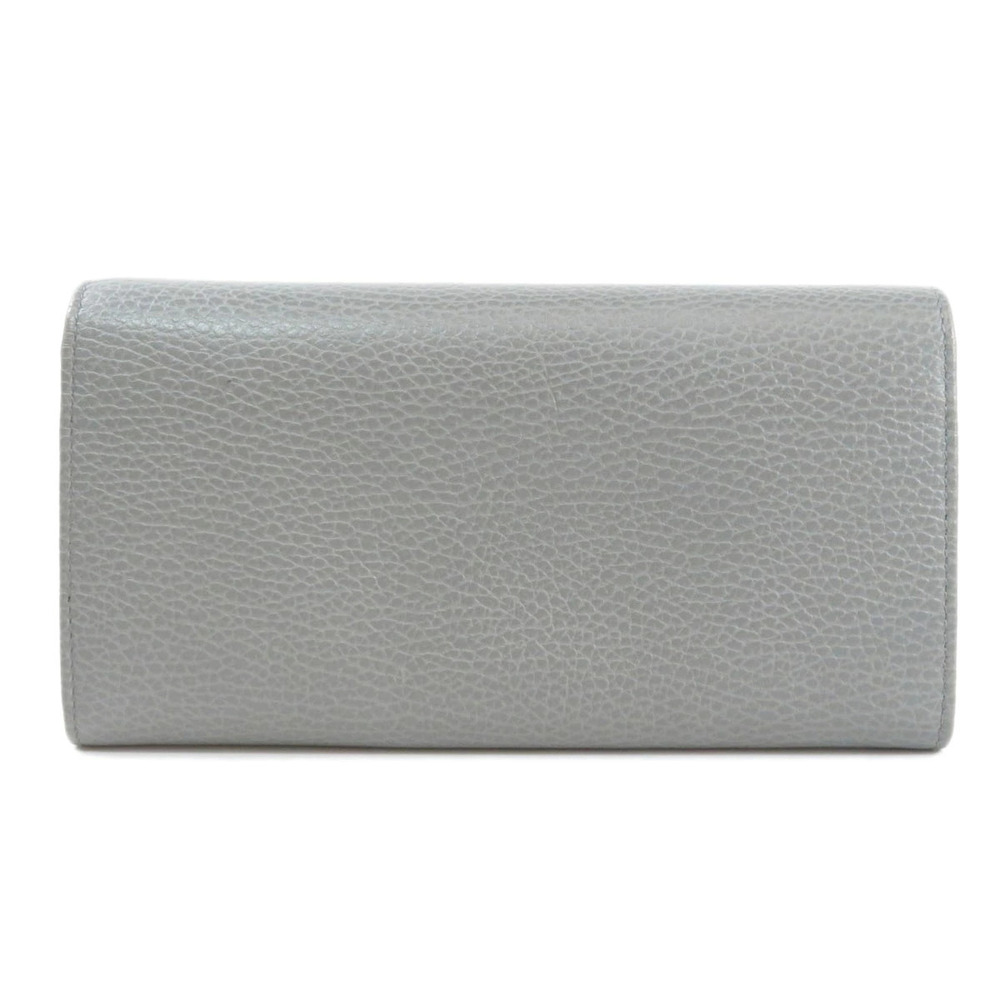 Gucci Marmont GG Long Leather Wallet Black